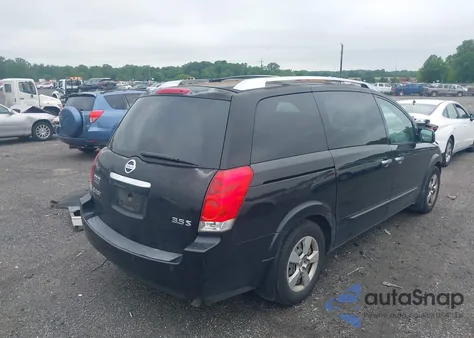 2007 Nissan Quest 3.5 S из США, поврежденный, VIN 5N1BV28UX7N132866